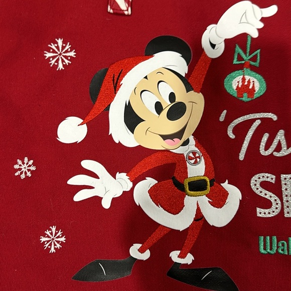 Disney Parks ‘Tis The Season Holiday Tote Bag Mickey Mouse 2020. - Picture 7 of 15
